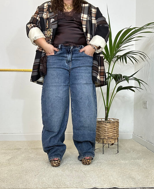 JEANS BALLOON CHIARA BLÙ