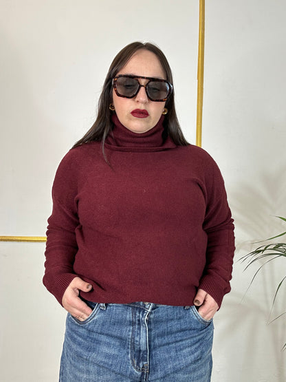 MAGLIA BASICA COLLO ALTO LAURA