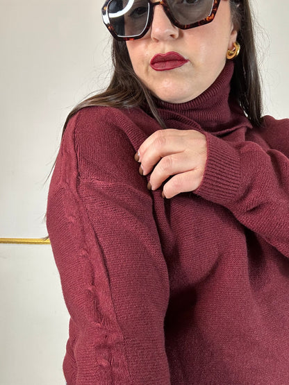 MAGLIA BASICA COLLO ALTO LAURA