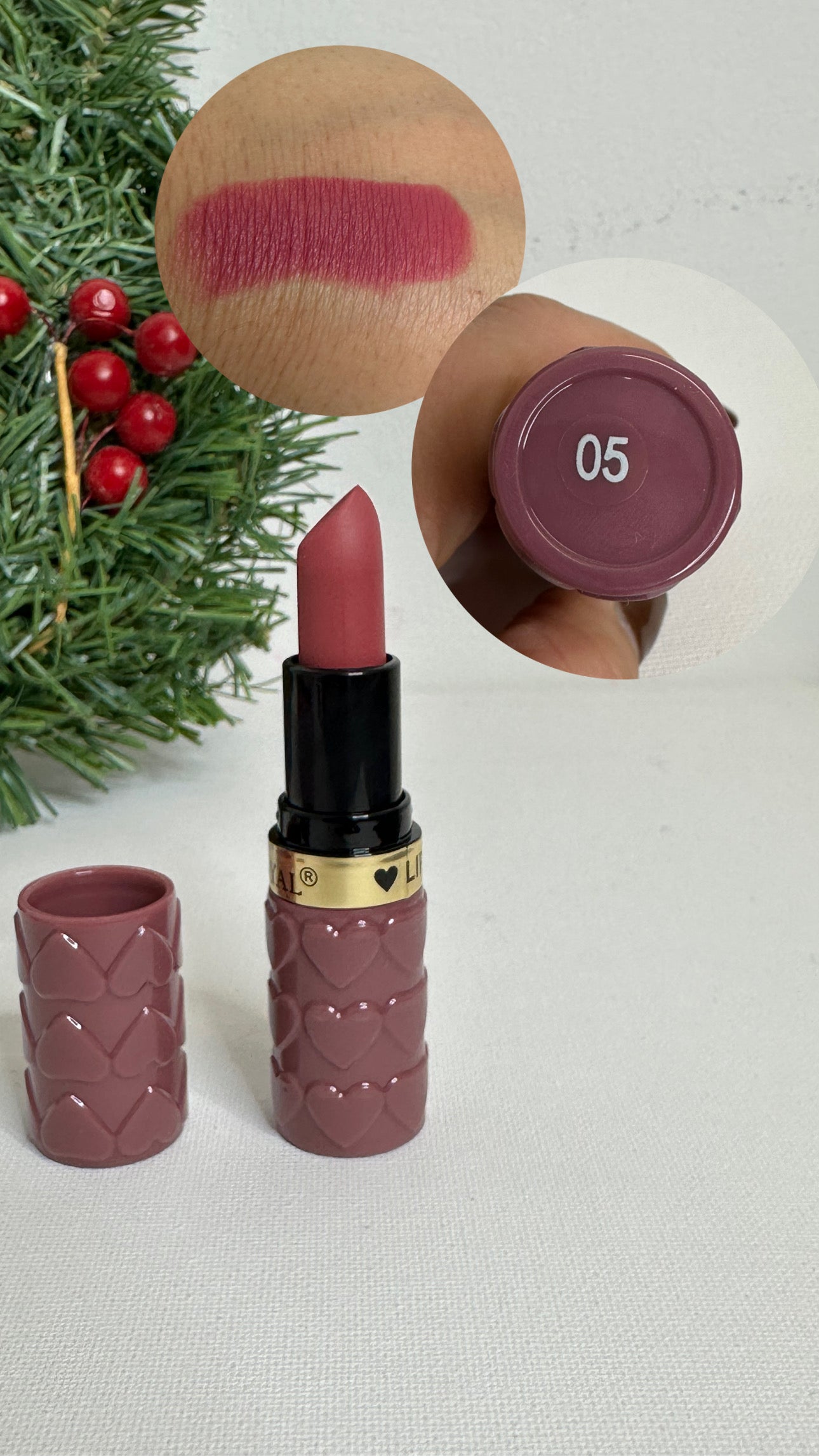 Set Rossetti Miss Royal – 6 tonalità nude • Lunga Tenuta 24H