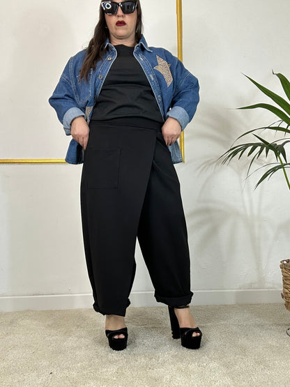 PANTALONE NERO MIRIANA