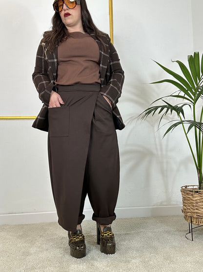 PANTALONE CAFFÈ MIRIANA